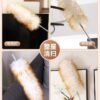 Wool electrostatic dust removal feather duster telescopic tool