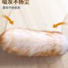 Wool electrostatic dust removal feather duster telescopic tool