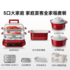 Household multi-functional large-capacity steam cooker