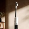 Cordless floor scrubber 2C, household vacuum and mop combo, real-time electrolyzed water sterilization, sweeping and mopping self-cleaning, handheld vacuum and mop.